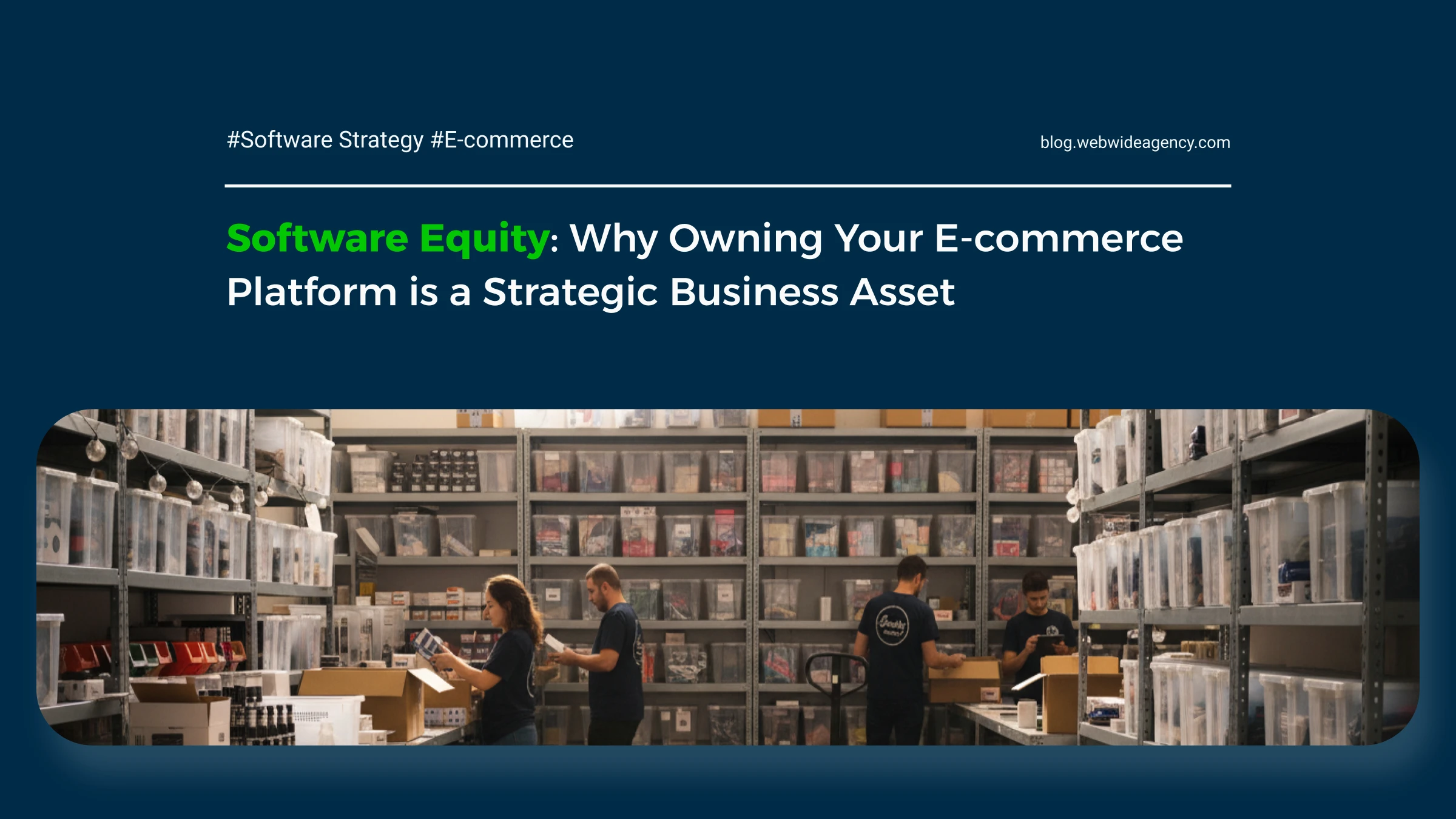 Software Equity: Why Owning Your E-commerce Platform is a Strategic Business Asset